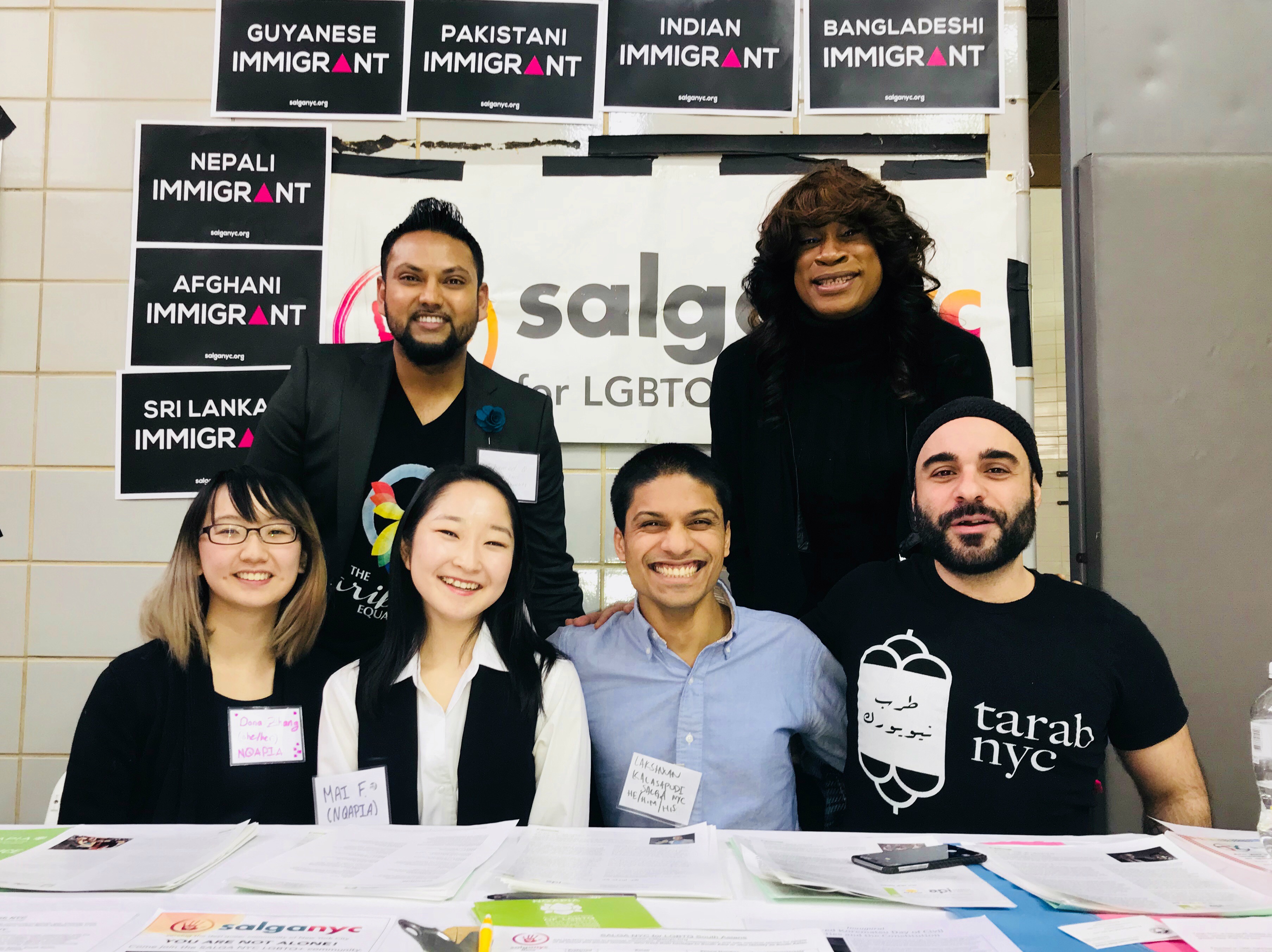 Tabling at the first ever GSA Summit on January 29th